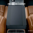 RestJetta™ - Reposabrazos de cuero con compartimento de almacenamiento para automóvil [PERSONALÍZALO CON EL LOGOTIPO DE TU COCHE]