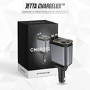 Cargador Turbo 4 en 1 para Auto con Cables Retráctiles y Proyector Galáctico - Jetta ChargeLux™ [STOCK LIMITADO]